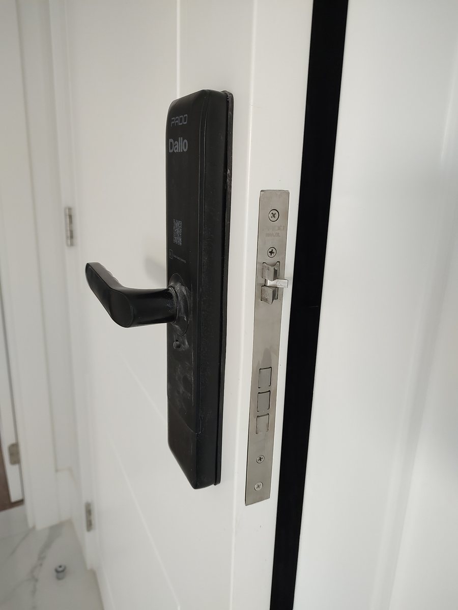 Controle de acesso instalado